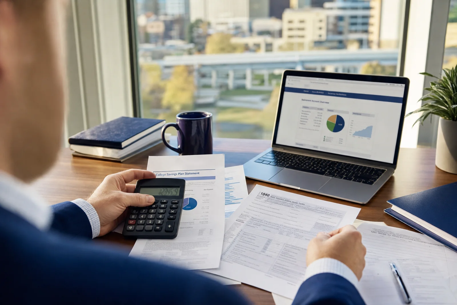 Calculating 529 to Roth IRA rollover requirements - Indiana retirement tax strategy