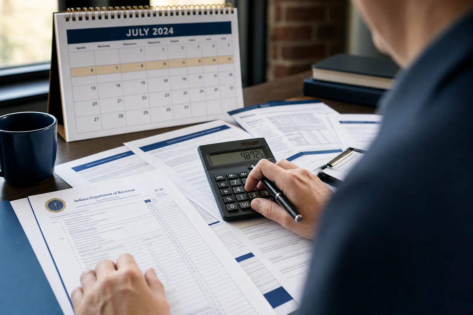 Fort Wayne CPA reviewing Indiana tax amnesty program eligibility and deadlines